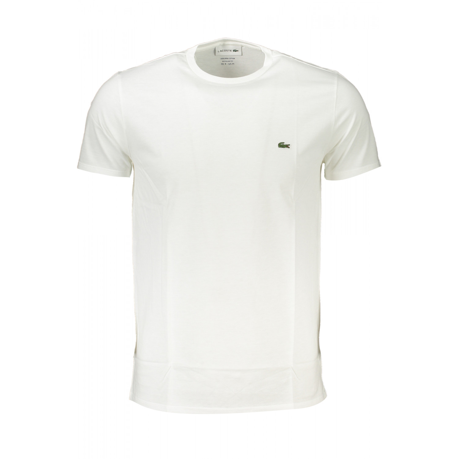 Lacoste T-shirt manica corta in jersey nero