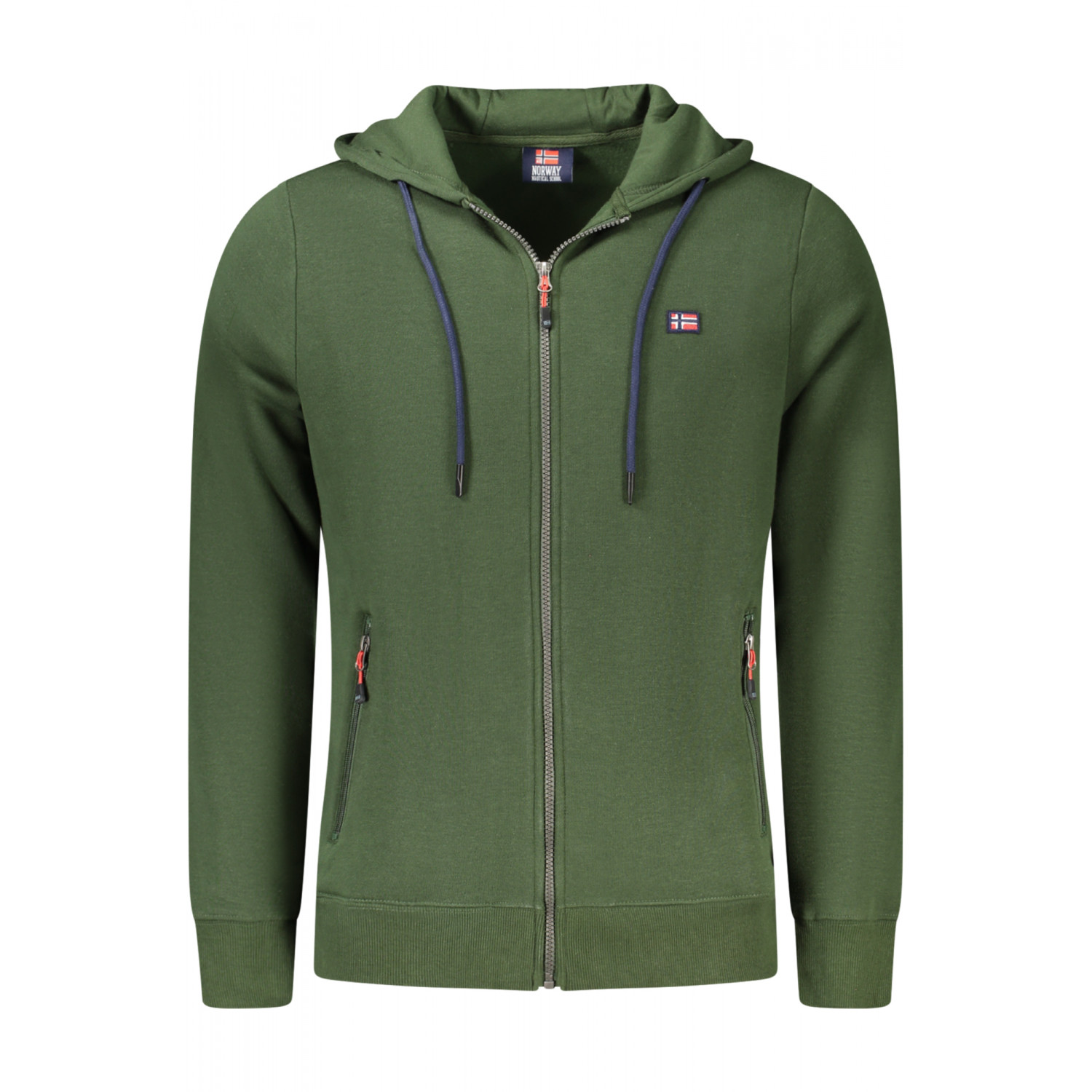 Norway 1963 Verde Cotton Men Jacket