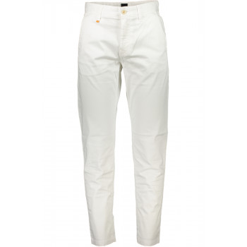 BOSS - Pantaloni regular fit con vita ad altezza regolare in dobby BOSS - Pantaloni regular fit con vita ad altezza regolare in dobby